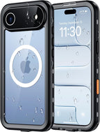 Red2Fire for iPhone Air Case Waterproof, Phone Case 6.5" Black/Clear by Red2Fire