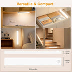 Under Cabinet Lighting, USB Rechargeable Motion Sensor Light Indoor, Battery - Image 7