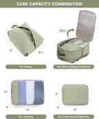 LOVEVOOK Large Travel Backpack for Women, TSA Carry on Backpack for Airplanes - Image 6