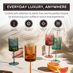 Unbreakable Stemmed Square Tritan Acrylic Floating Wine Glasses European Style - Image 4