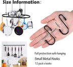 Anti Drop Wire Shelving S Hooks Metal Rack Hangers Untensil Hanging Hooks - Image 5