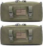 WYNEX Large Molle Pouch, Tactical Molle Bag Vertical Admin Pouch, Modular by WynexTactical