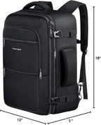 Vancropak 35L Carry on Bags for Airplanes, Luggage Backpack for Travel - Image 2