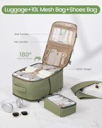 LOVEVOOK 40L Travel Backpack for Women & Men, Airline Approved Carry On Backpack - Image 3