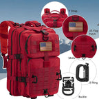 Hannibal Tactical MOLLE Assault Backpack, Tactical Backpack Military Army - Image 4