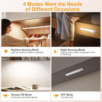 Gritin 10.2inch Under Cabinet Lighting Rechargeable 2 Pack- 3 Color Temps&5 - Image 6
