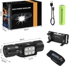 BORUIT HP360 LED Rechargeable Headlamp - Image 7