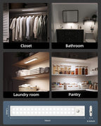 10inch Under Cabinet Lights, Wireless Closet Light, Motion Sensor, 1800mAh - Image 8