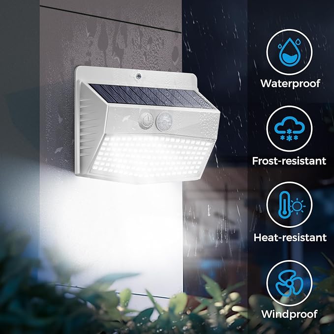 Solar Outdoor Lights Motion Sensor Solar Security Lights Waterproof - Image 4