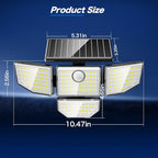 Adewalk 3000LM Outdoor Solar Light - Image 8
