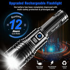 Goreit Flashlights LED High Lumens Rechargeable, 000 Lumens XHM77.2 Super - Image 6
