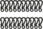 SWATOM Small Mini Carabiner Clip Tiny Spring Snap Hook Keychains Micro by SWATOM