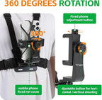 KINGKI Mobile Phone Chest Strap Harness Mount Head Strap Holder Kit - Image 4