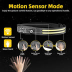 Beccason 3Pack LED Headlamp Rechargeable - Image 3