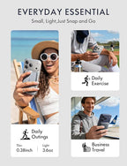 LISEN for MagSafe Battery Pack, 5000mAh MagSafe Power Bank Wireless, Travel - Image 4
