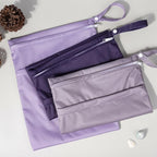 ALVABABY 3pcs Cloth Diaper Wet Dry Bags Waterproof Reusable - Image 5