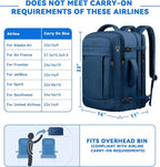 AREYTECO 60L Big Capacity Carry On Laptop Backpack Large Travel Backpack - Image 2