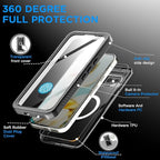 AICase for Google Pixel 9a Case Waterproof Clear - Image 2