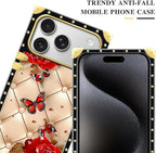 For iPhone 17 Pro Max Case Luxury Golden Decoration - Image 4