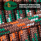 TECEUM Reflective Paracord Rope 1000 – 1000ft/200ft/100ft/50ft – 40+ Colors – - Image 5