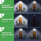 Tryme 45LEDs Solar Lights Outdoor Clip Motion Sensor Lights 3 Modes 3 Mounting - Image 2