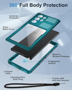 for Samsung Galaxy S23 Ultra Waterproof Case, Magnetic Heavy Duty Military - Image 5