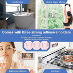 URROY Shower Phone Holder Waterproof, 360° Rotation Shower Phone Case, Anti-Fog - Image 3
