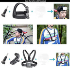 Navitech 50-in-1 Action Camera Accessories Combo Kit - Image 3