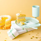 Knork Eco Party Bundle, Appetizer Plate, Party Cup, Party Utensils, 5 Piece Set - Image 4