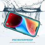 Lanhiem for iPhone 14 Plus Case, IP68 Waterproof Dustproof Shockproof - Image 4