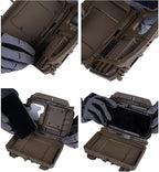 Multi-Functional Tactical Chest Phone Mount, Outdoor MOLLE Chest Navigation - Image 6