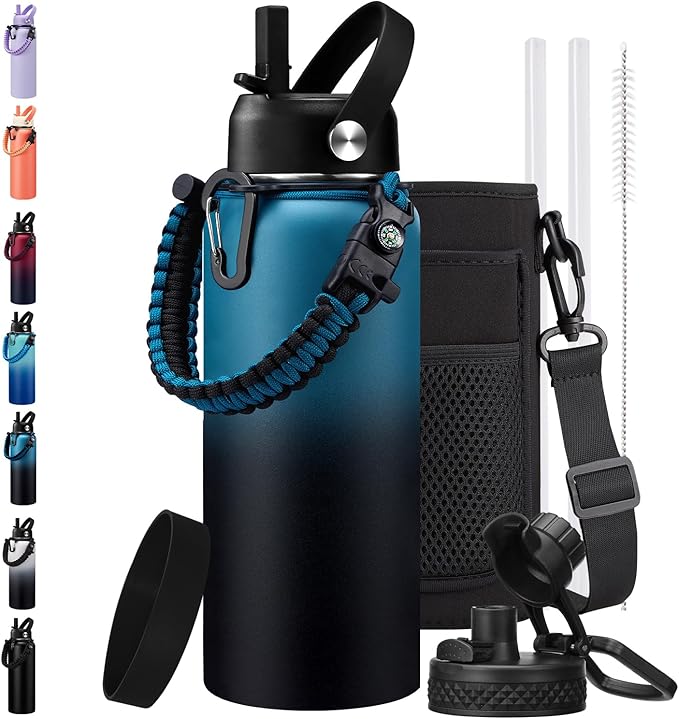 BENZZO 32/40/64/128oz Water Bottle by BENZZO