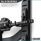 Savior Equipment Horizontal Steel Wall Mount Firearm Rifle Display Rack - Image 4