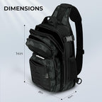 KastKing BlowBak Tactical Sling Tackle Bag-Lightweight Fishing Backpack Storge - Image 3