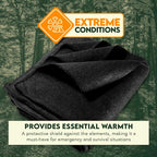 SE Black 64" x 84" 4-lb. Warm Blanket - Image 5