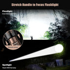 SKYFIRE Rechargeable Tactical Flashlight - Image 2