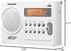 Sangean PR-D9W Portable AM/FM/NOAA Alert Radio - Image 4