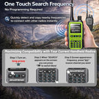 BAOFENG UV-5R Mini Ham Radio: Long Range Handheld Two Way Radio - Image 5