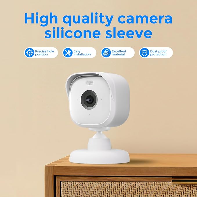 Camera Cover Compatible Blink Mini Silicone Skin Case, Anti-Scratch Protective - Image 2