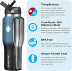 SENDESTAR 40oz Stainless Steel Water Bottle, Double Wall Vacuum Insulated Bottle - Image 2