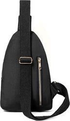 Banelu Small Crossbody Sling Bag Sling Backpack, Chest Bag Daypack Cross Body - Image 4