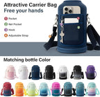 DYSANKY 64 oz Insulated Water Bottle | Upgraded Thickened Stainless Steel Water - Image 3
