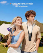 Portable Handheld Turbo Fan, 199 Gear Speed, 24 Hs Cooling Time, 5500mAh - Image 7