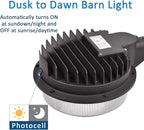 100W LED Barn Light, SZGMJIA Dusk to Dawn Outdoor Yard Light - Image 3