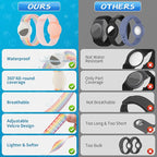 Waterproof Bracelet for Airtag Kids 2 Pack, Soft Nylon Hidden Air Tag Wristband - Image 3