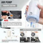 Vacuum Backpack Travel with Pump, Water Resistant Airbag Travel Backpack - Image 4