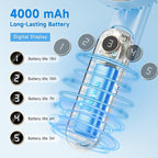 Portable Handheld Fan, 180° Foldable Personal Fan, USB Rechargeable Mini Hand - Image 2