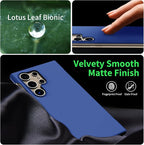 GRECAZO Slim Borderless for Samsung Galaxy S24 Ultra Phone Case 6.8" Ultra-Thin - Image 6