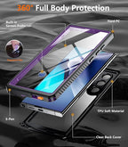 Temdan Designed for Samsung Galaxy S24 Ultra Case, Waterproof Built-in Lens & - Image 5