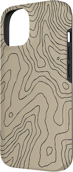 Coyote Country Guide Lines Topographical Contour Map Case - Image 2